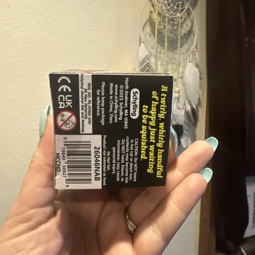 Schylling NeeDoh Nice Cream Cone - Blue (100% Authentic / New)